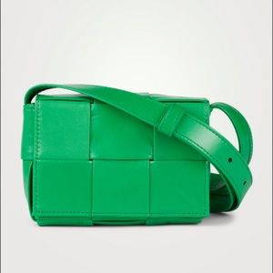 Bottega Veneta Mini Cassette Green